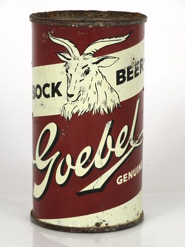 1955 Goebel Bock Beer 12oz 71-12 Detroit Michigan
