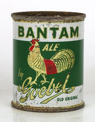 1953 Goebel Bantam Ale 12oz 241-14.1 Detroit Michigan
