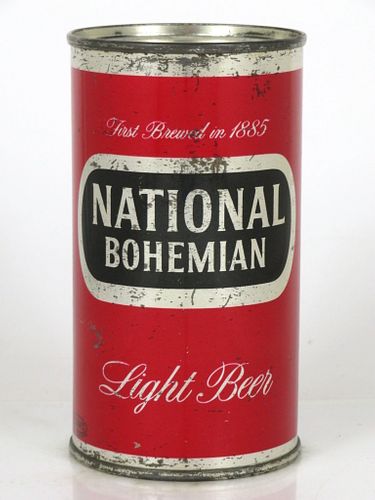 1958 National Bohemian Light Beer 12oz Detroit Michigan