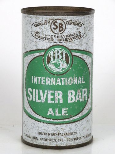 1958 International Silver Bar Ale 12oz 85-21 Covington Kentucky