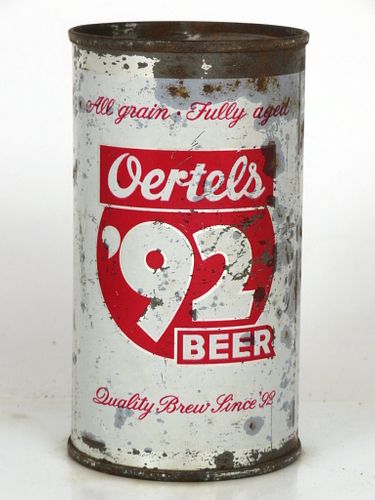 1958 Oertel's '92 Beer 12oz 104-05 Louisville Kentucky