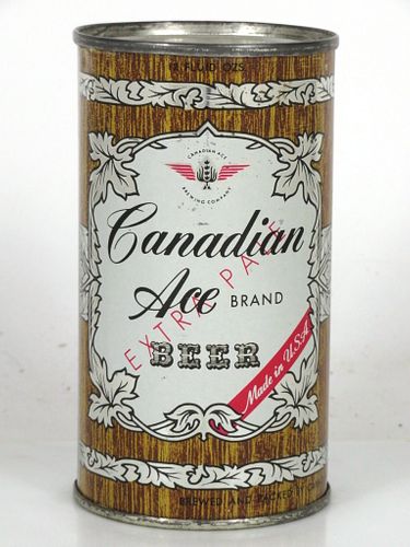 1956 Canadian Ace Beer 12oz 48-10.1 Chicago Illinois