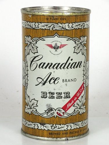 1963 Canadian Ace Beer 12oz 48-15 Chicago Illinois
