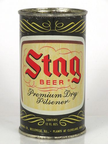 1955 Stag Beer 12oz 135-20 Belleville Illinois