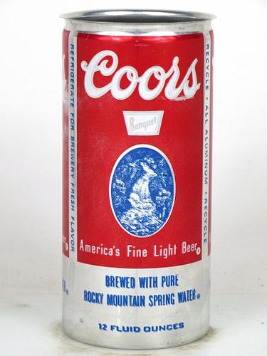 1975 Coors Banquet Beer (Test) 12oz T230-09 Golden Colorado