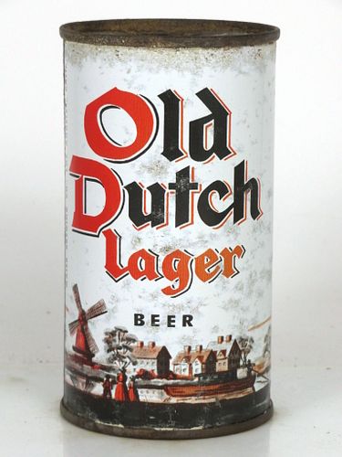 1958 Old Dutch Lager Beer 12oz 105-25 Los Angeles California