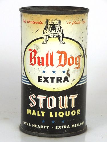 1953 Bull Dog Extra Malt Liquor 12oz 45-26 San Francisco California