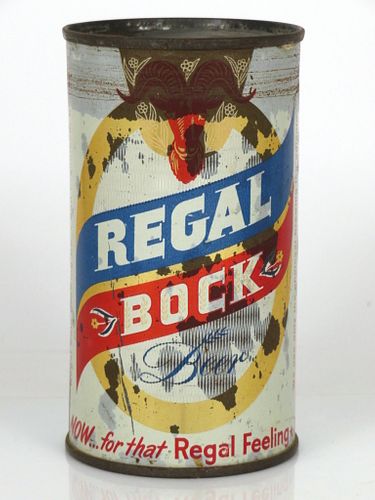 1957 Regal Bock Beer 12oz 121-14 San Francisco California