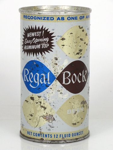 1963 Regal Bock Beer 12oz 121-21 San Francisco California