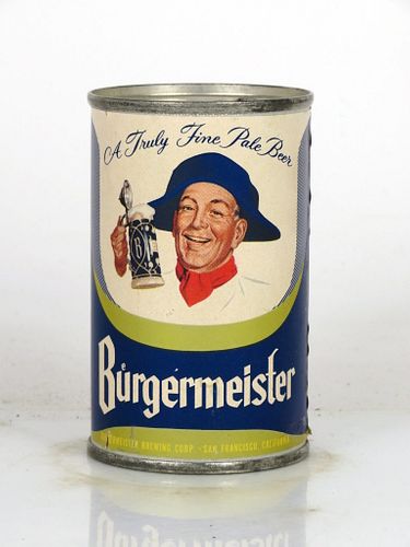 1960 Burgermeister Beer L46-39 San Francisco California