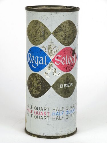 1958 Regal Select Beer 16oz One Pint 234-26 San Francisco California