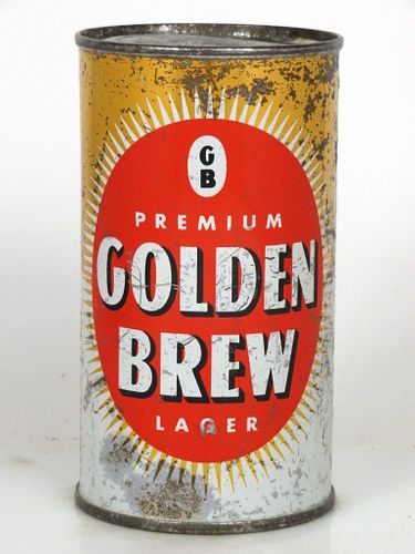 1958 Golden Brew Beer 12oz 72-26Santa Rosa California