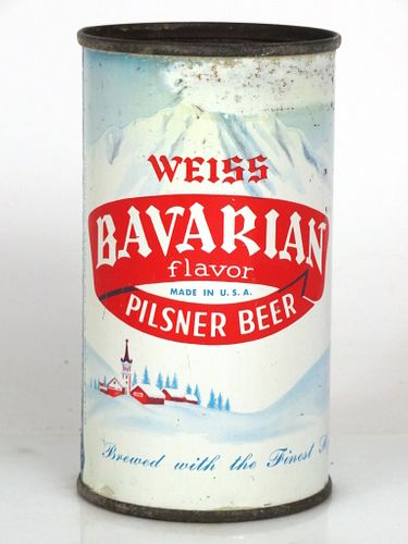 1961 Weiss Bavarian Flavor Beer 12oz Unpictured. Los Angeles California