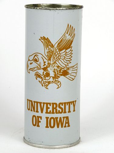 1969 University of Iowa Herky 16oz One Pint T212-32 Milwaukee Wisconsin