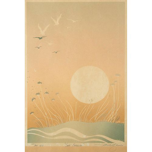 Michael James Limited Edition Print, Sea Breeze