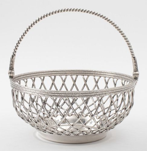 George III Silver Bread Basket London 1781