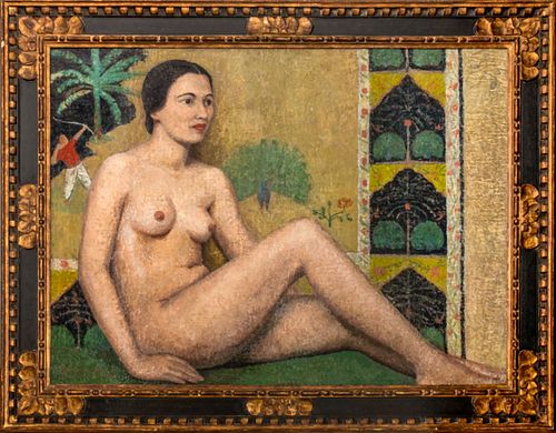 Emma Fordyce MacRae "Eve" Post-Impressionist Oil