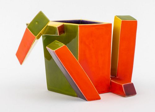 Ken Price 'Cubist Cup' Modern Art Ceramic, 1973