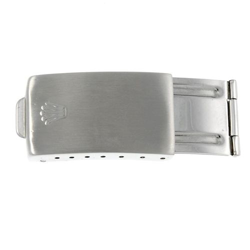 ROLEX - a stainless steel Oyster bracelet clasp. Recommended for spares and repair purposes only.  <