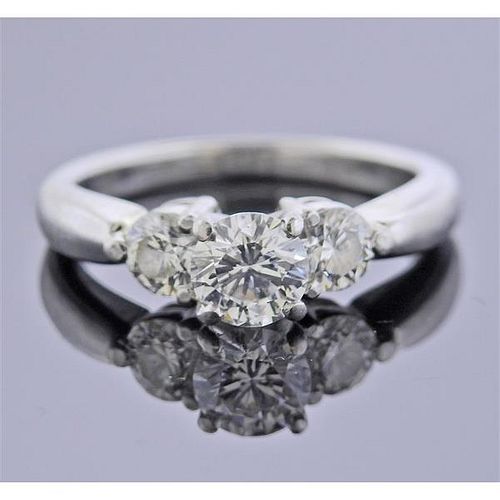 EGL Certified 0.65ct VS1 D Engagement Ring
