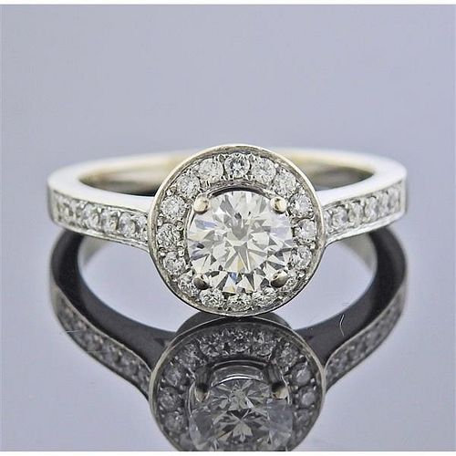 Diamond 18k Gold Engagement Ring