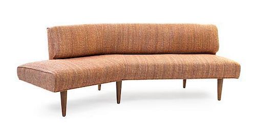 * An Edward Wormley Upholstered Sofa, for Dunbar, Height 30 inches.