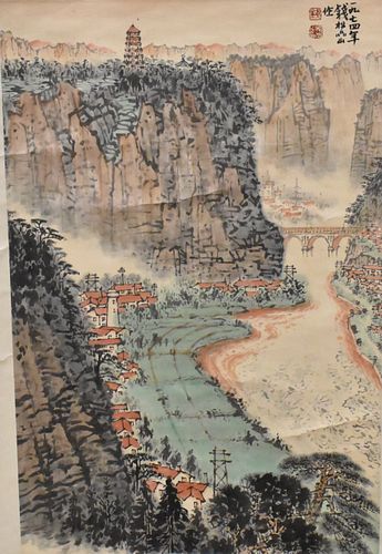 "Qian SongYan", Chinese Painting of Landscape