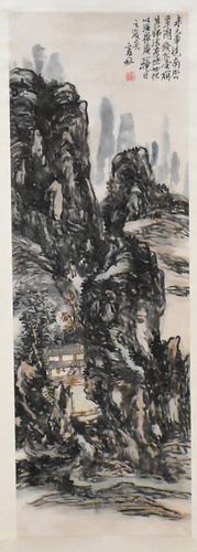 "Huang BinHong",Chinese Painting of Landscape
