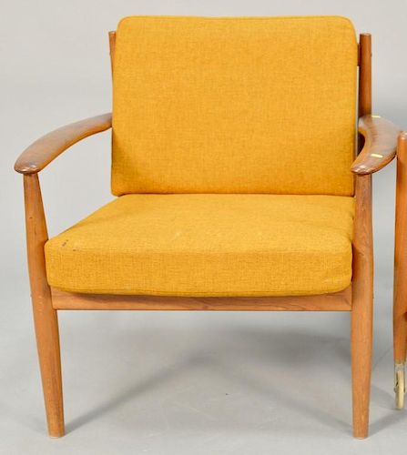 Grete Jalk lounge chair stamped France & Son.