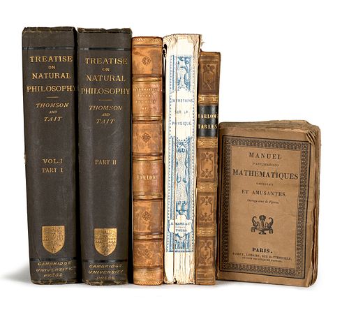 Sammlung von 5 Werken des 19. Jahrhunderts in 6 Bänden.
