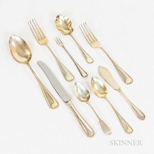 International Silver Co. "Cambridge" Sterling Silver Flatware Service for Eight