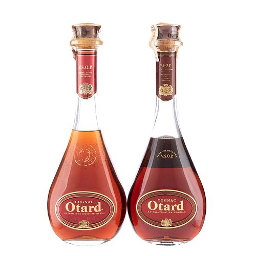 Otard. V.S.O.P. Cognac. France. Piezas: 2. En presentación de 700 ml.