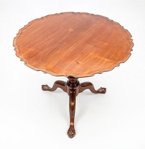 George III Style Piecrust Tripod Table