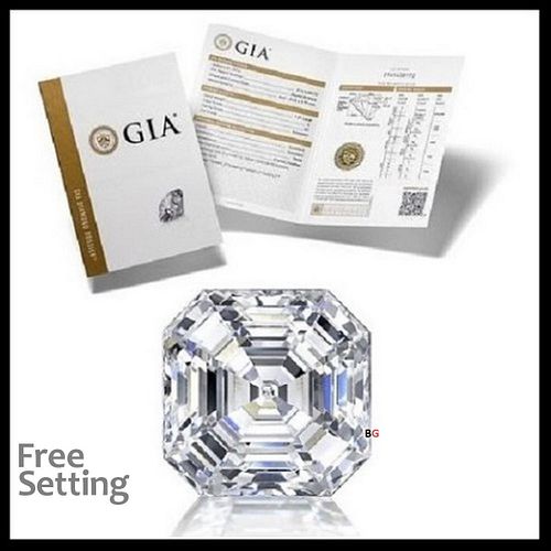10.10 ct, H/VS1, Square Emerald cut GIA Graded Diamond. Appraised Value: $1,426,600 