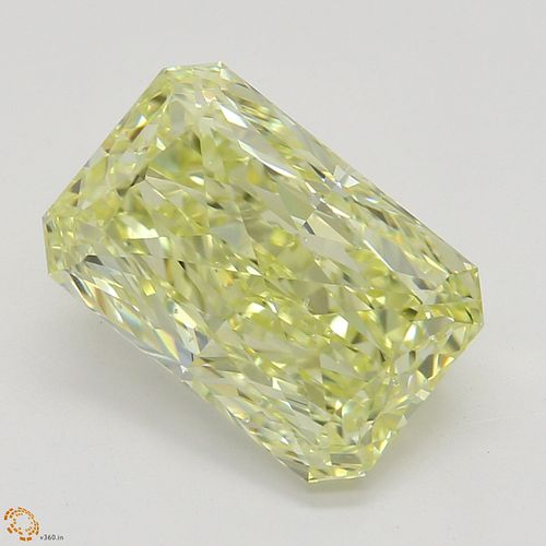 2.16 ct, Natural Fancy Yellow Even Color, SI1, Radiant cut Diamond (GIA Graded), Appraised Value: $56,100 