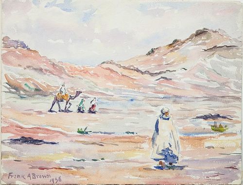 Frank A. Brown (1876-1962): North African and Spanish Views: Five Images