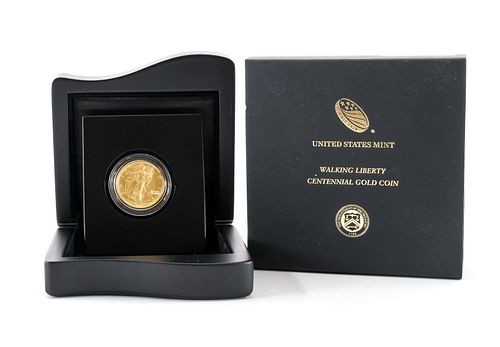 2016 Walking Liberty Half Dollar Gold Coin