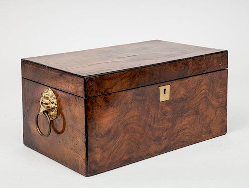 Regency Style Mahogany Cigar Box