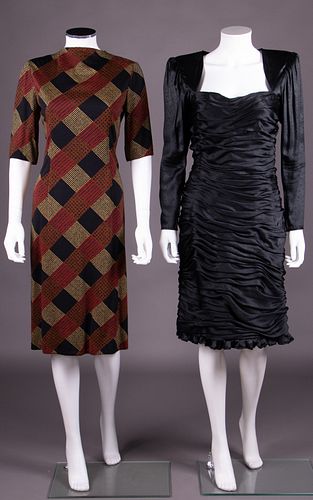 ONE TRIGÈRE & ONE UNGARO DRESS, AMERICA & PARIS, 1960s & 1980s