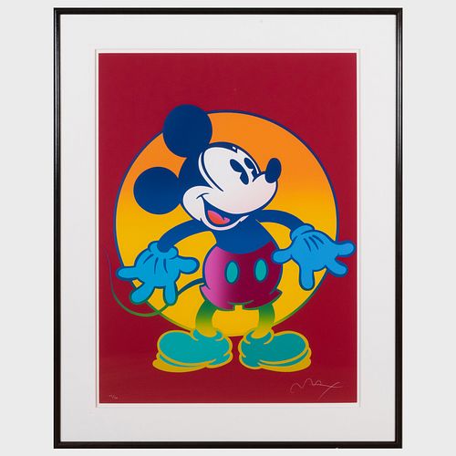 Peter Max (b. 1937): Mickey; and Minnie