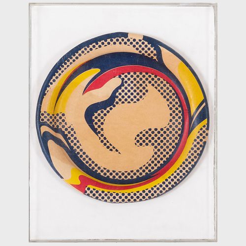 Roy Lichtenstein (1923-1997): Paper Plate