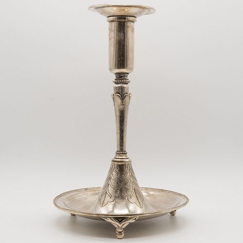 Provincial  Silver Candlestick