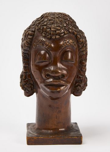 Fro-American Carved Head
