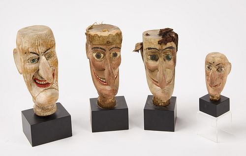Four Puppet Heads