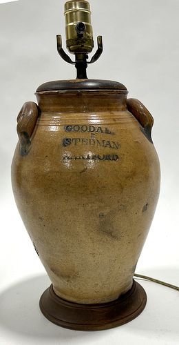 Goodall and Stedman Stoneware Jar