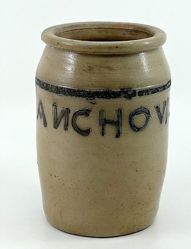 Anchovies Stoneware Jar