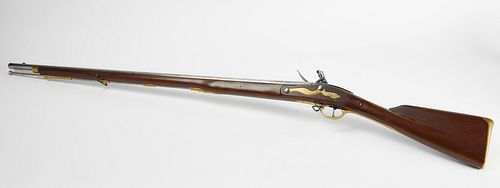 Reproduction of Antique Black Powder Rifle