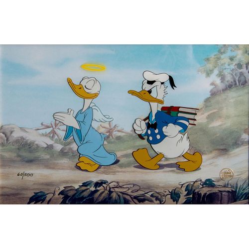 Limited Edition Donald Duck Animation Cel