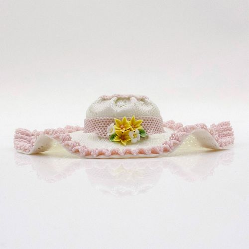 Small Pink Hat w/Ridges 1001564 - Lladro Porcelain Decor