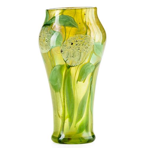 TIFFANY STUDIOS Fine paperweight vase